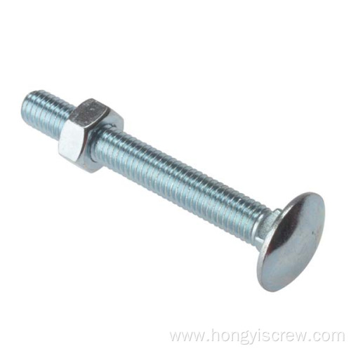 Aluminum Long Carriage Bolts Nut Din603